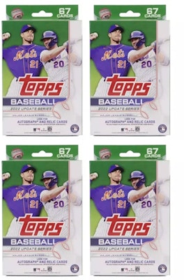 2022 Topps Update Series Baseball Hanger Box 4x Lot Buy 2022 Topps Update Series Baseball Hanger Box 4x Lot