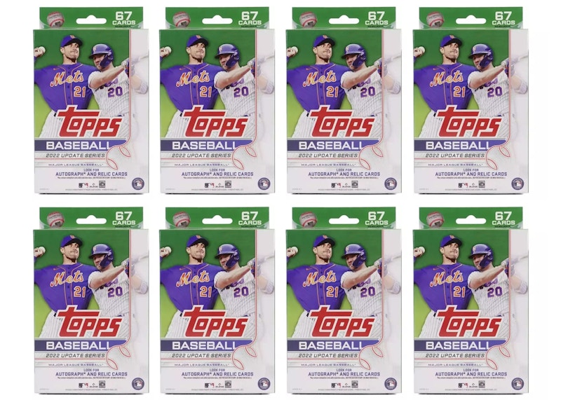 2022 Topps Update Series Baseball Hanger Box 8x Lot