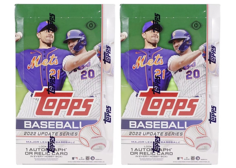 2022 Topps Update Series Baseball Hobby Box 2x Lot