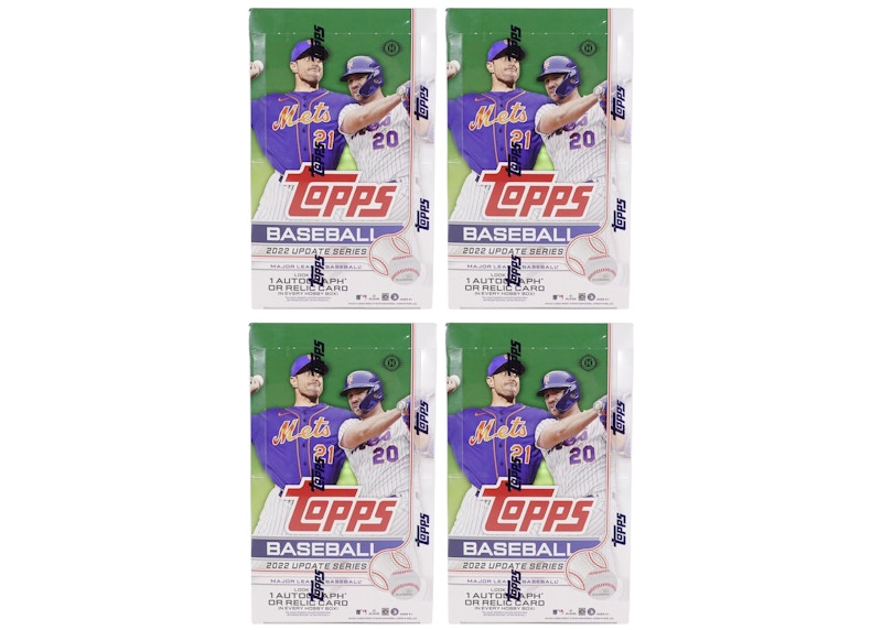 2022 Topps Update Series Baseball Hobby Box 4x Lot