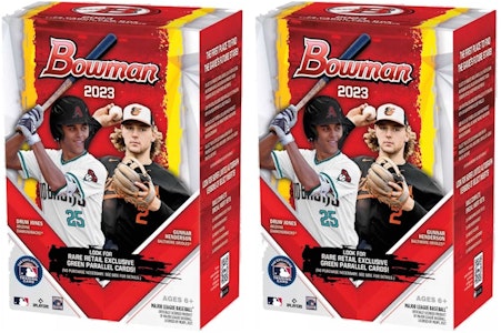 2023 보우먼 야구 블래스터 박스 2개입 (51 characters)
Buy 2023 보우먼 야구 블래스터 박스 2개입 (51 characters)