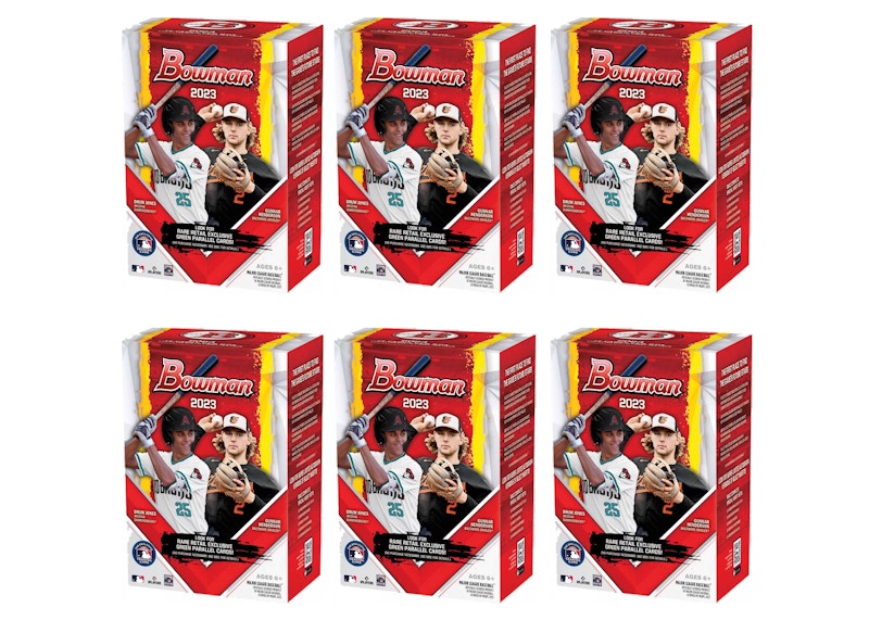 2023 Bowman Baseball Blaster Box 6x Lot