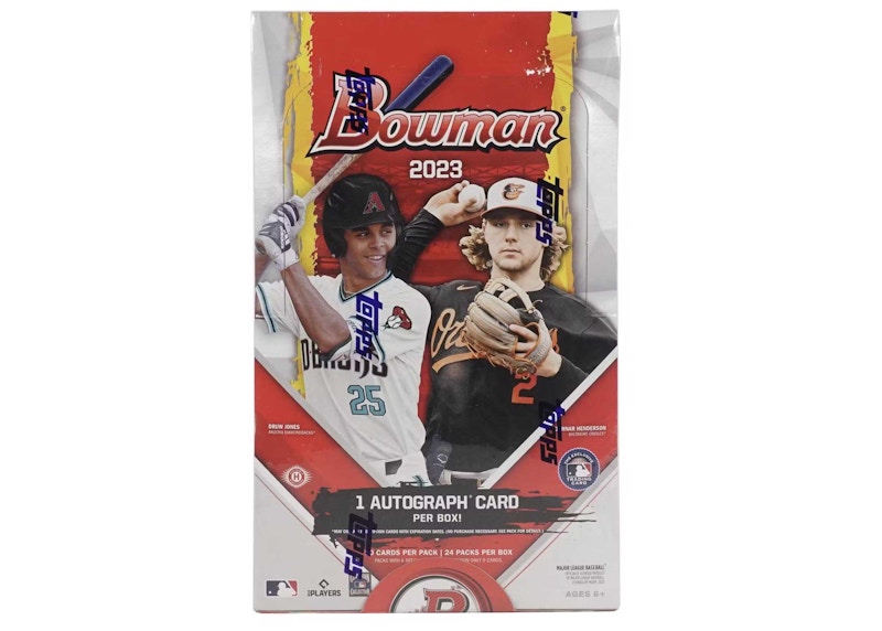 2023 Bowman Baseball Hobby Box (1 Auto)