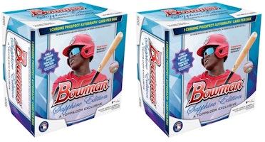 2023 Bowman Sapphire Edition Baseball Box 2x Lot 2023 Bowman Sapphire Edition Baseball Box 2x Lot