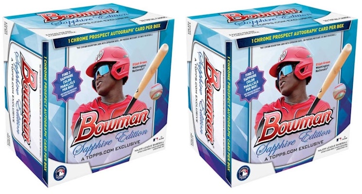 2023 Bowman Sapphire Edition Baseball Box 2x Lot Buy 2023 Bowman Sapphire Edition Baseball Box 2x Lot