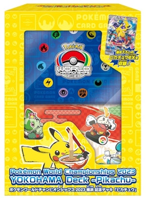 2023 Pokémon TCG Scarlet & Violet World Championships Pikachu Yokohama Deck Buy 2023 Pokémon TCG Scarlet & Violet World Championships Pikachu Yokohama Deck