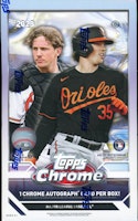 2023 Topps Chrome Baseball Hobby Box 2023 Topps Chrome Baseball Hobby Box