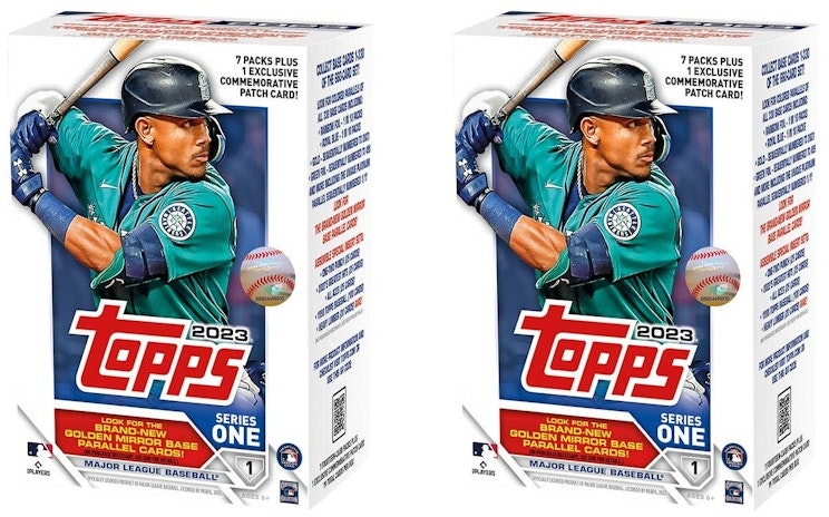 2023-topps-series-1-baseball-blaster-box-2x-lot