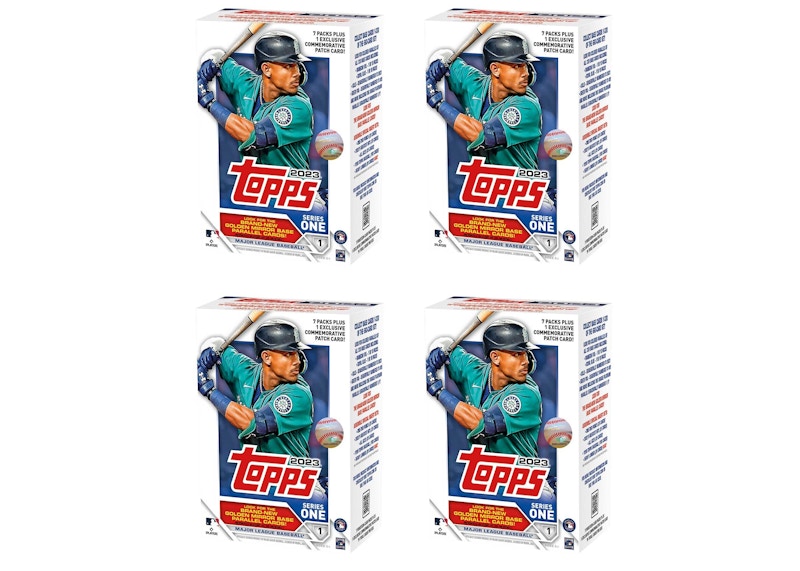 2023 Topps Series 1 Baseball Blaster Box 4x Lot