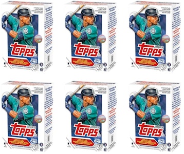 2023 年 Topps 系列 1 棒球閃卡盒 6 盒裝 Buy 2023 年 Topps 系列 1 棒球閃卡盒 6 盒裝