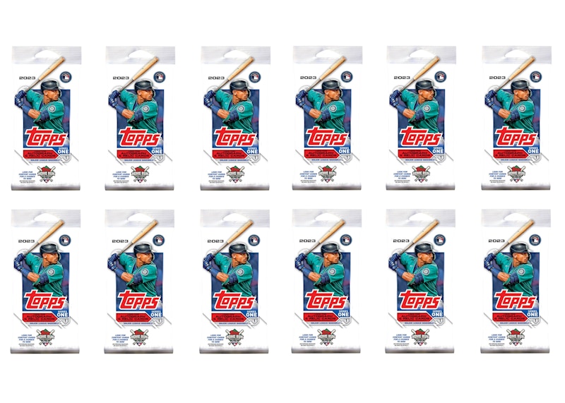 2023 Topps Series 1 Baseball Fat Pack 12x Lot