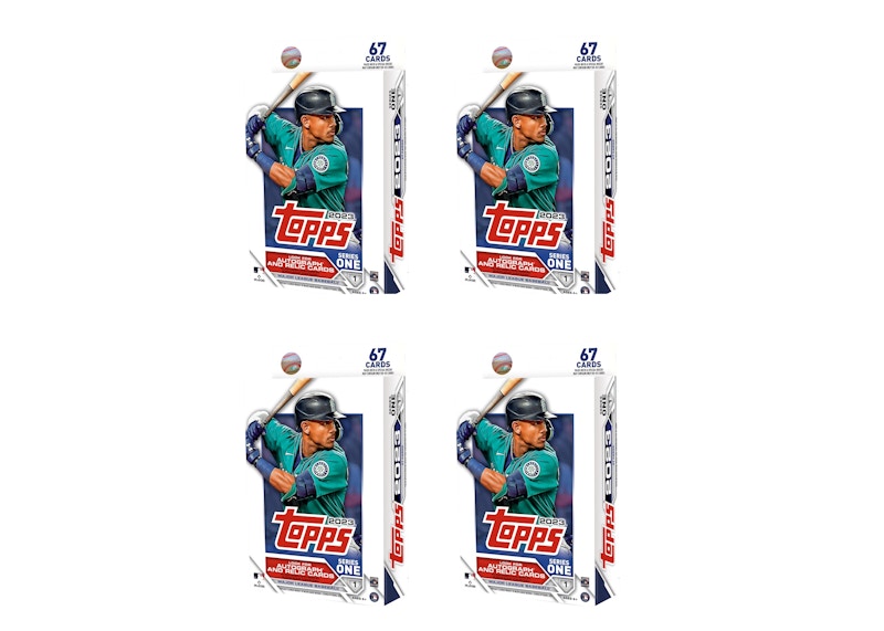 2023 Topps Series 1 Baseball Hanger Box 4x Lot