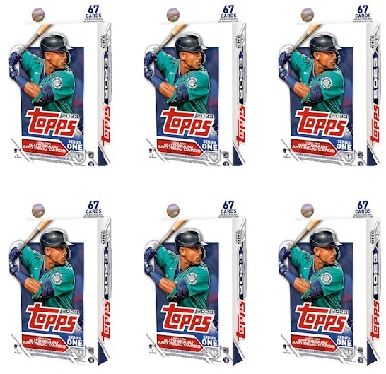 2023-topps-series-1-baseball-hanger-box-6x-lot