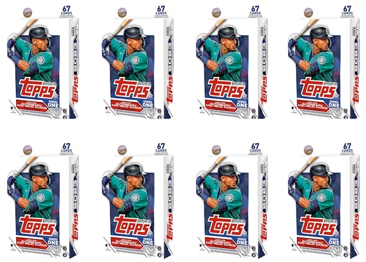 2023-topps-series-1-baseball-hanger-box-8x-lot