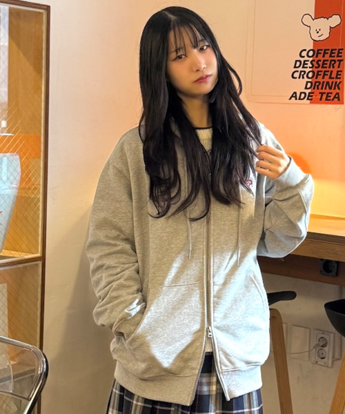 Order 2WAY Oversized Small Jeep Hoodie Zip-Up JR5TZU051MG