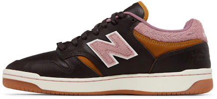 Lookbook 303boards x New Balance NB 480 防滑 低筒 滑板鞋 男款 棕粉黃
