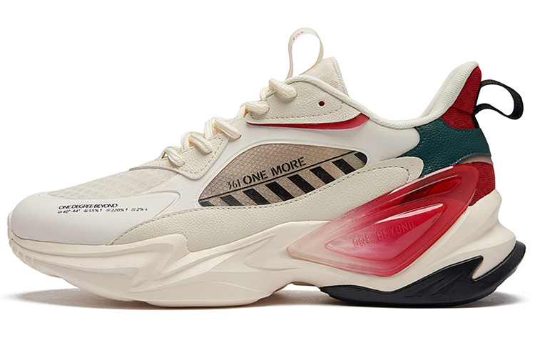 Buy 361° 2.0 'Kasut Retro Bernafas Gaya Ayah - Beige Hijau' 672126767-1