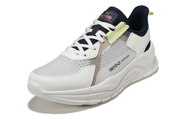 Order 361° Low-Top Running Sepatu ''Putih Biru'' Breathable. 672126762F-5