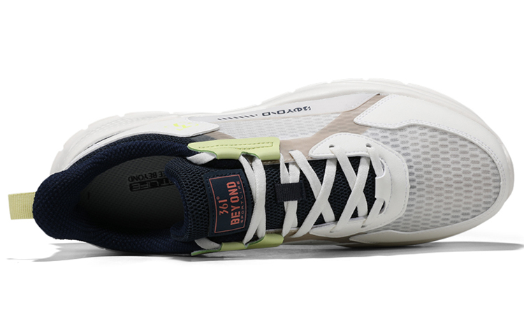 Lookbook 361° Low-Top Running Sepatu ''Putih Biru'' Breathable. 672126762F-5