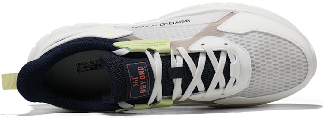 361° 361 Degrees Mesh Shock-Absorbing Breathable Low-Top Running Shoes White Blue Converted: 361 Degrees Breathable Low-Top Running 'White Blue' 672126762F-5 Lookbook 361° 361 Degrees Mesh Shock-Absorbing Breathable Low-Top Running Shoes White Blue Converted: 361 Degrees Breathable Low-Top Running 'White Blue' 672126762F-5