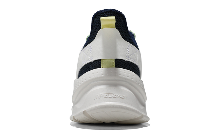 Shop 361° Low-Top Running Sepatu ''Putih Biru'' Breathable. 672126762F-5