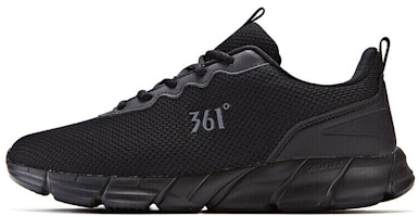 361° 'Black Low-Top Running Shoe' 671832280-4 361° 'Black Low-Top Running Shoe' 671832280-4