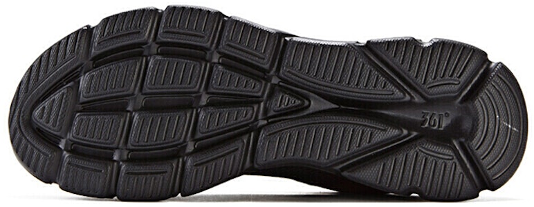 361° ブラック ローカット ランニングシューズ 671832280-4 Shop 361° ブラック ローカット ランニングシューズ 671832280-4