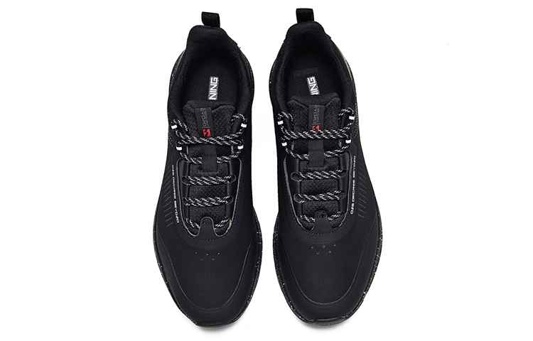 Order 361° Sepatu Lari Low Top Teknologi Bonded Hitam Nyaman 571932267F-4