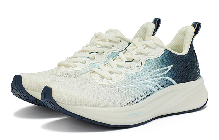 Lookbook 361° 'Q弹科技' Sepatu Lari Rendah 'Putih Biru' 572322288-9