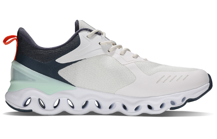 Order 361° 白灰色网面低帮鞋 671932237-1