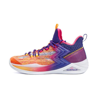 361° Aaron Gordon QU!K Basketball Shoes 'Orange Purple'