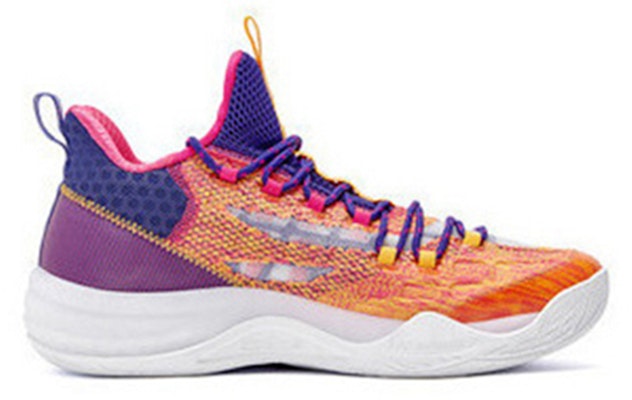 361° Aaron Gordon QU!K Basketball Shoes 'Orange Purple' 572021109-3 Order 361° Aaron Gordon QU!K Basketball Shoes 'Orange Purple' 572021109-3