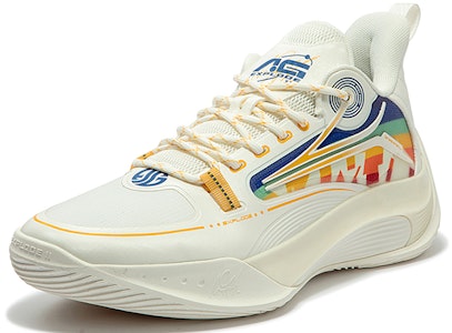 361° AG 閃耀2 潮流時尚 減震防滑 低筒 籃球鞋 男款 白黃 Order 361° AG 閃耀2 潮流時尚 減震防滑 低筒 籃球鞋 男款 白黃