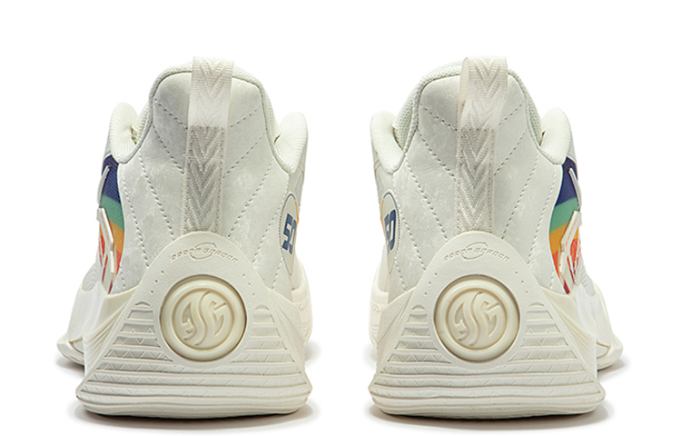 Shop 361° AG 閃耀2 潮流時尚 減震防滑 低筒 籃球鞋 男款 白黃