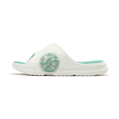 361° AG Slides 'White Green' 'San Tan Yin Yue NFO Tech'