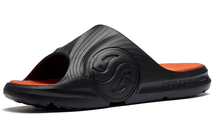 Order 361° AG潮漂NFO拖鞋'黑红' 672126702F-3