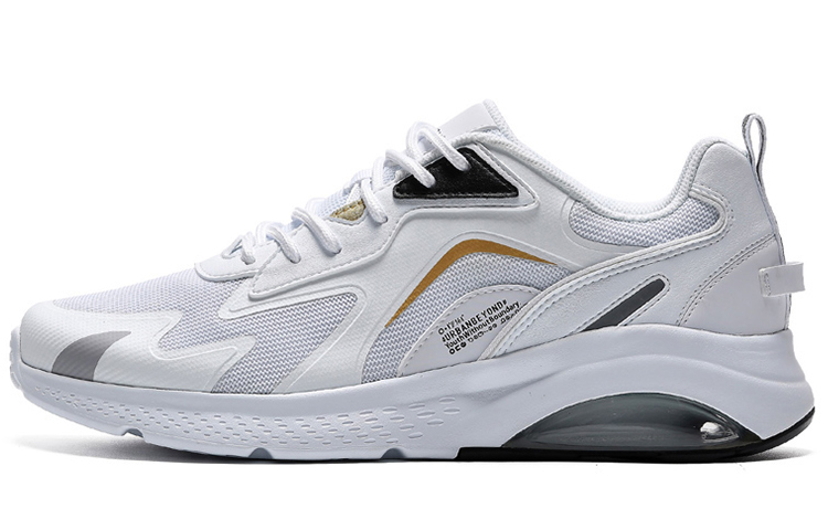 361° Air Cushion Sneaker 'White Black' 672036793-1