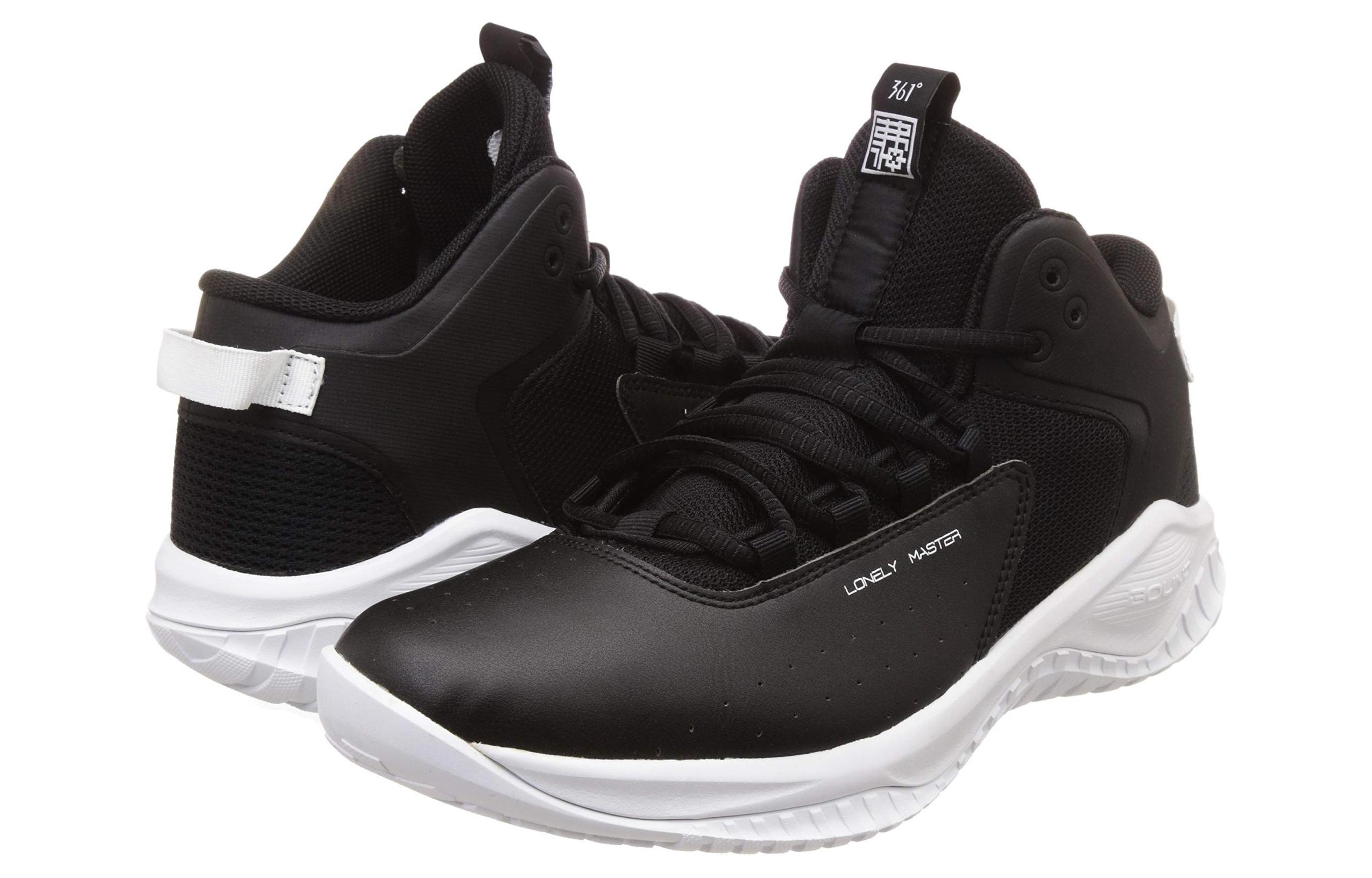 Lookbook 361° Basketbalschoenen ''Zwart Wit'' 671831107-5
