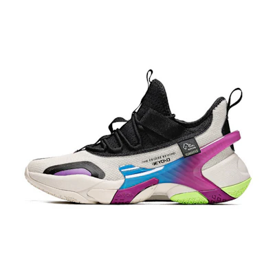 361° Basketball High 'Black Grey Purple'
