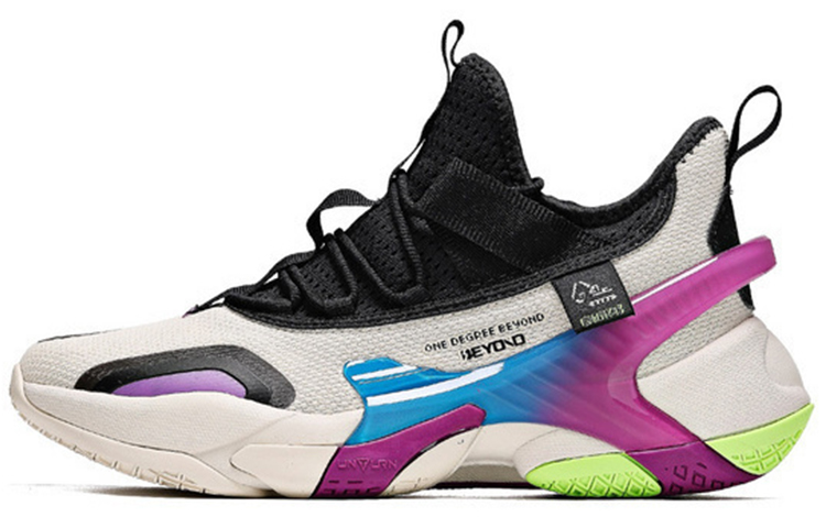 361° Basketball High 'Black Grey Purple' 572011113-2