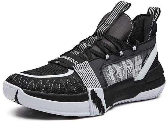 361° Basketball Low 'Black White' 572121111-2 Lookbook 361° Basketball Low 'Black White' 572121111-2