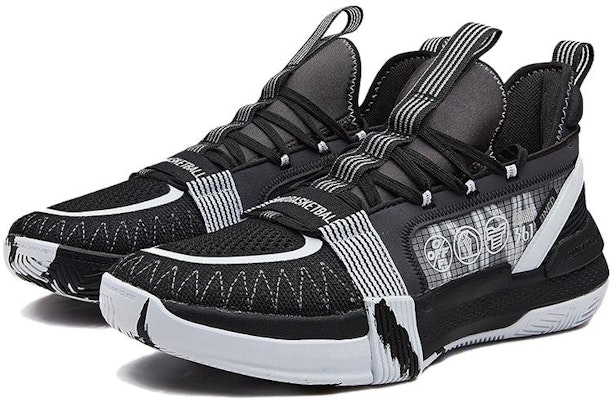 361° Basketball Low 'Black White' 572121111-2 Shop 361° Basketball Low 'Black White' 572121111-2
