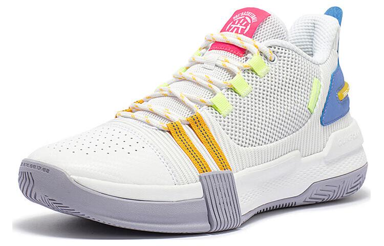 Order 361° Basketball Low ''Weiß Gelb'' 672121101-8