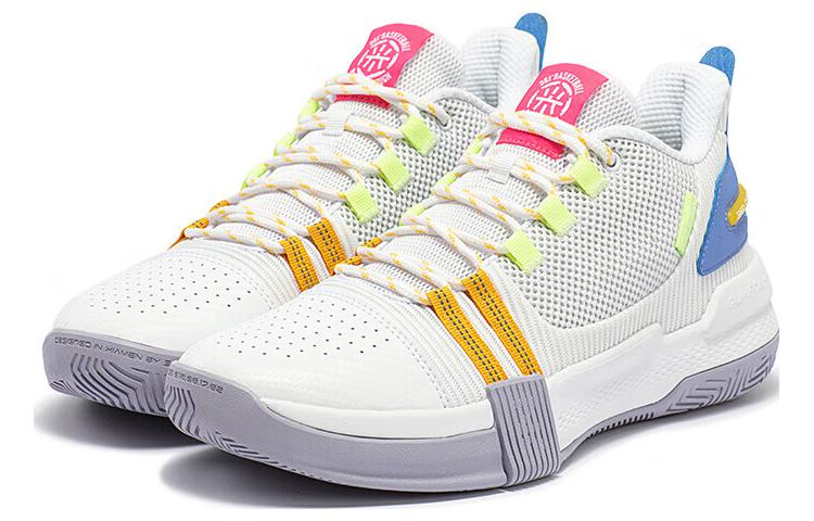Lookbook 361° Basketball Low ''Weiß Gelb'' 672121101-8