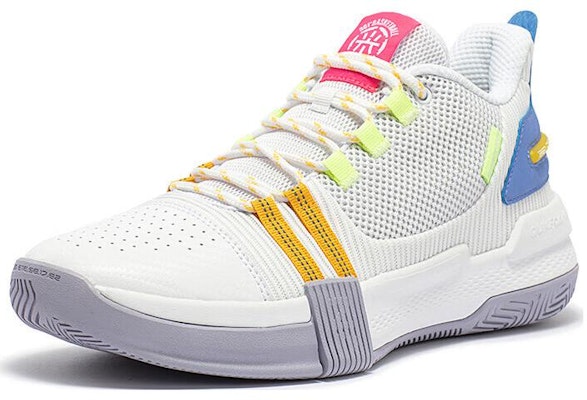 361° Basketball Low 'White Yellow' 672121101-8 Order 361° Basketball Low 'White Yellow' 672121101-8