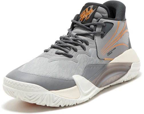361° Basketbalschoenen Mid ''Zink IJzergrijs/Geparfumeerd Oranje'' 672341108-4 Order 361° Basketbalschoenen Mid ''Zink IJzergrijs/Geparfumeerd Oranje'' 672341108-4