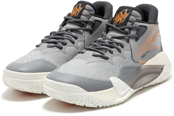 361° Basketbalschoenen Mid ''Zink IJzergrijs/Geparfumeerd Oranje'' 672341108-4 Lookbook 361° Basketbalschoenen Mid ''Zink IJzergrijs/Geparfumeerd Oranje'' 672341108-4