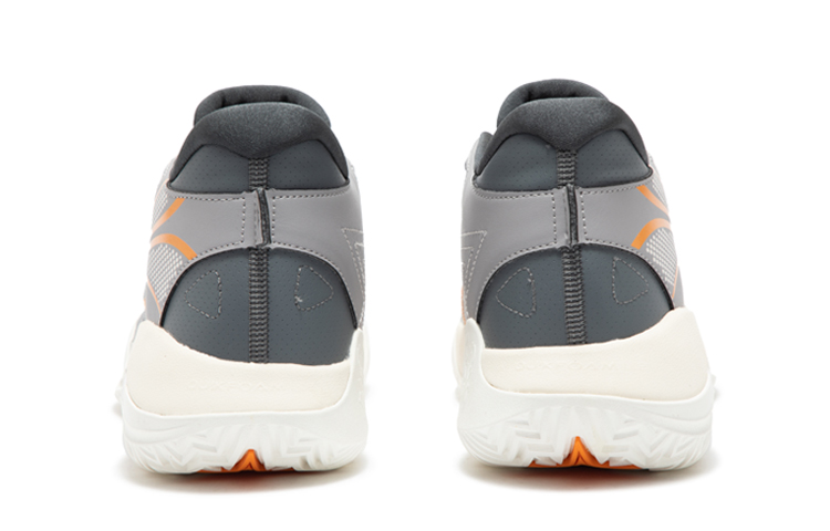 Shop 361° Basketbalschoenen Mid ''Zink IJzergrijs/Geparfumeerd Oranje'' 672341108-4