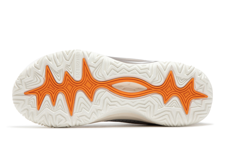 Purchase 361° Basketbalschoenen Mid ''Zink IJzergrijs/Geparfumeerd Oranje'' 672341108-4