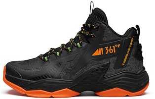 361° Basketball Shoes 'Black Orange' 672031113-3 361° Basketball Shoes 'Black Orange' 672031113-3
